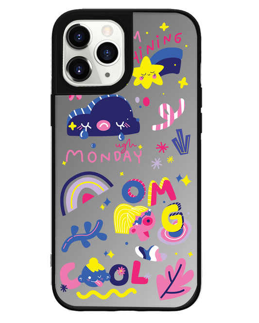 iPhone Mirror Grip Case - Monday my Day