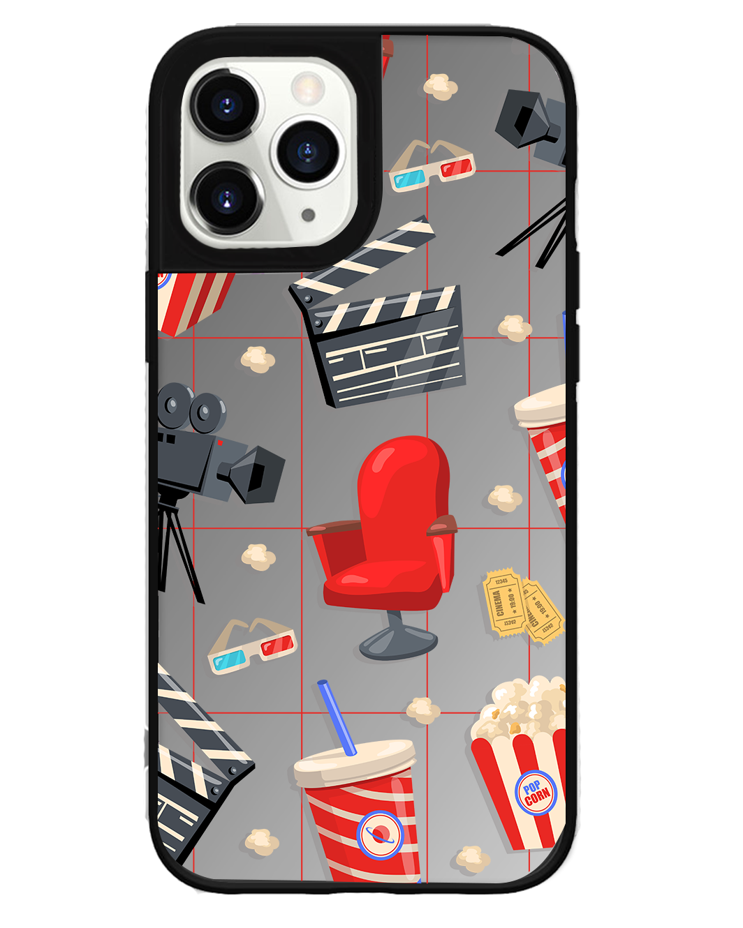 iPhone Mirror Grip Case - Movienight