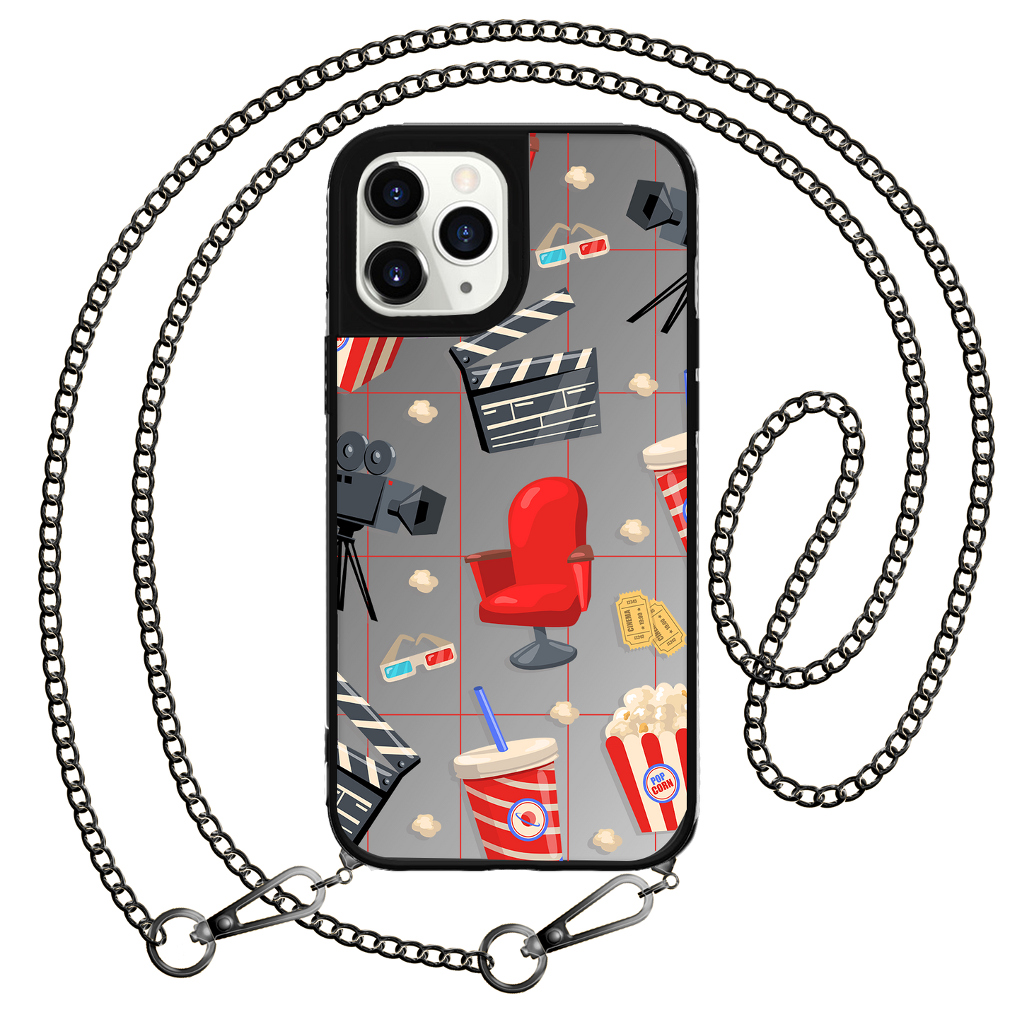 iPhone Mirror Grip Case - Movienight