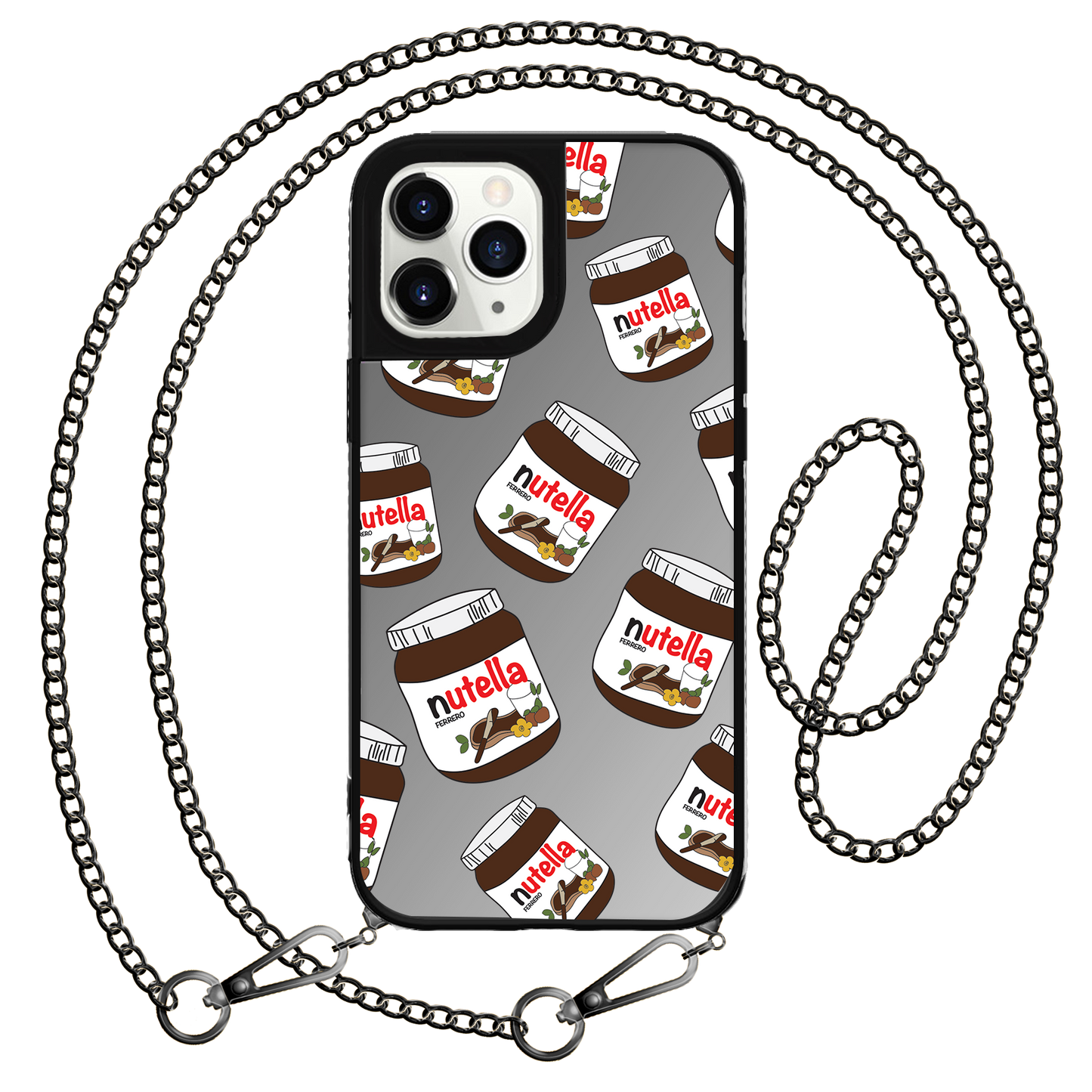 iPhone Mirror Grip Case - Hazelnut Spread