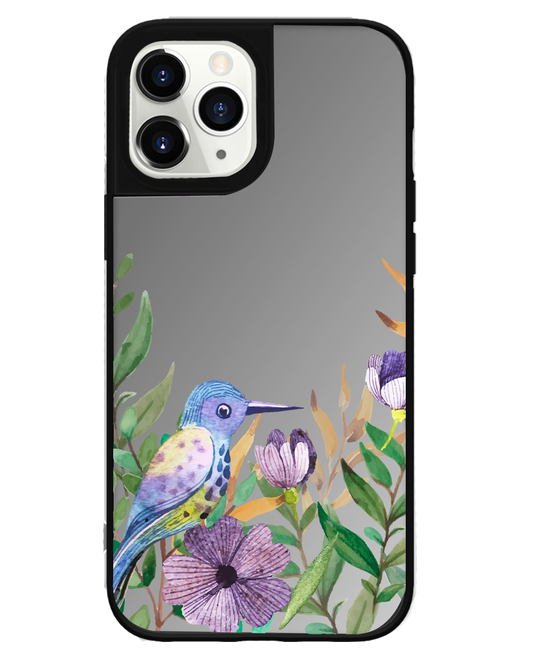 iPhone Mirror Grip Case - Orchid