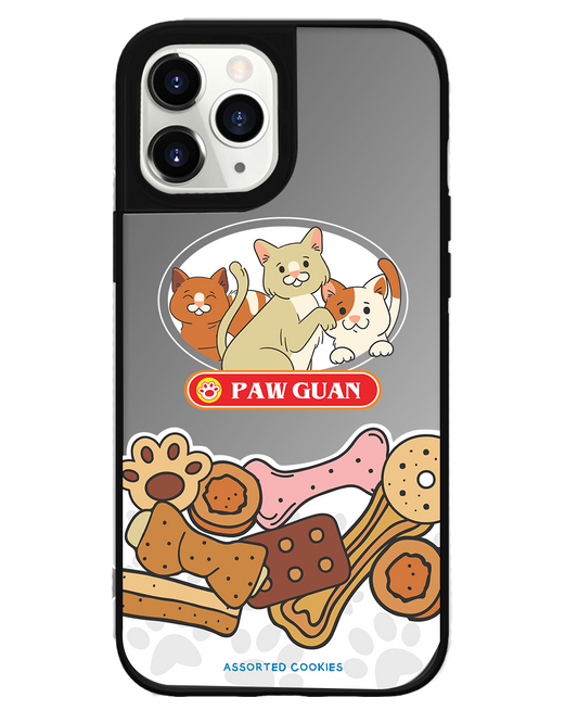 iPhone Mirror Grip Case - Pawguan Cat