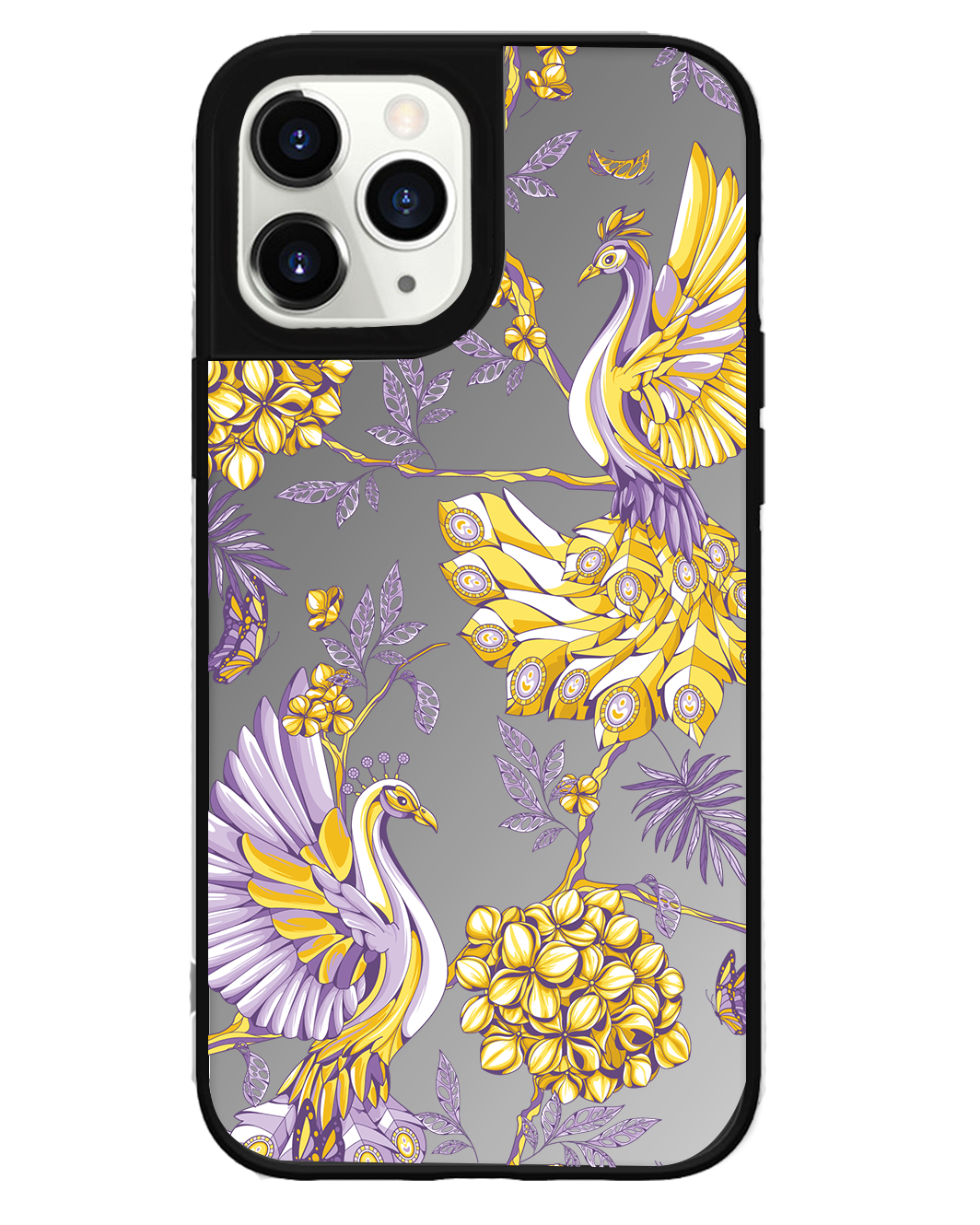 iPhone Mirror Grip Case - Peacock 3.0