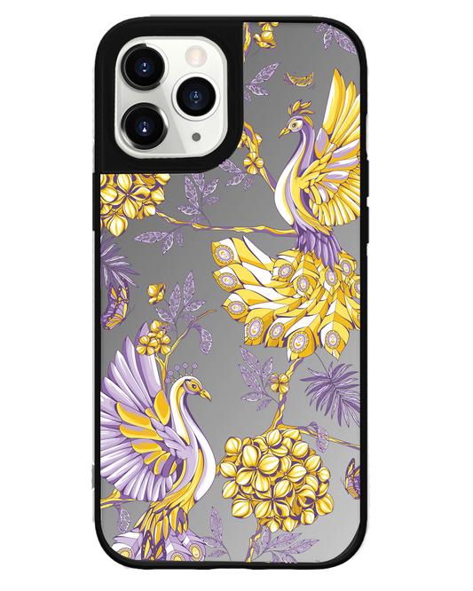 iPhone Mirror Grip Case - Peacock 3.0