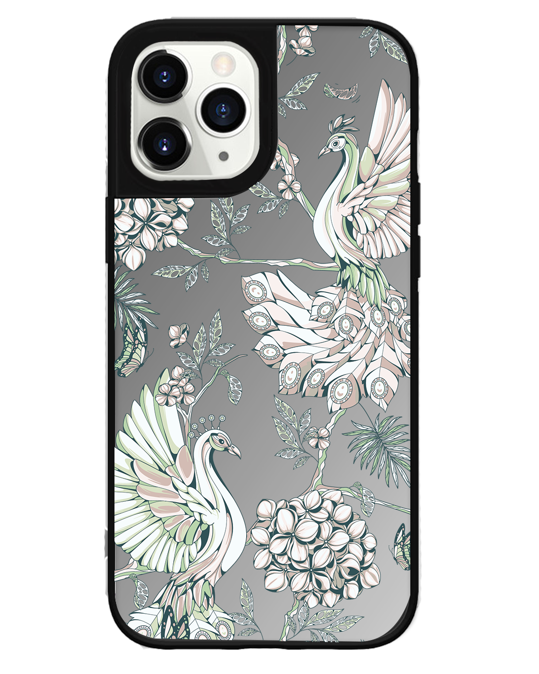 iPhone Mirror Grip Case - Peacock 4.0