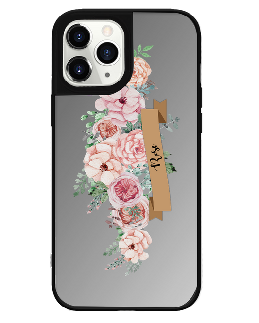 iPhone Mirror Grip Case - Peony