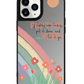 iPhone Mirror Grip Case - Positive Vibes