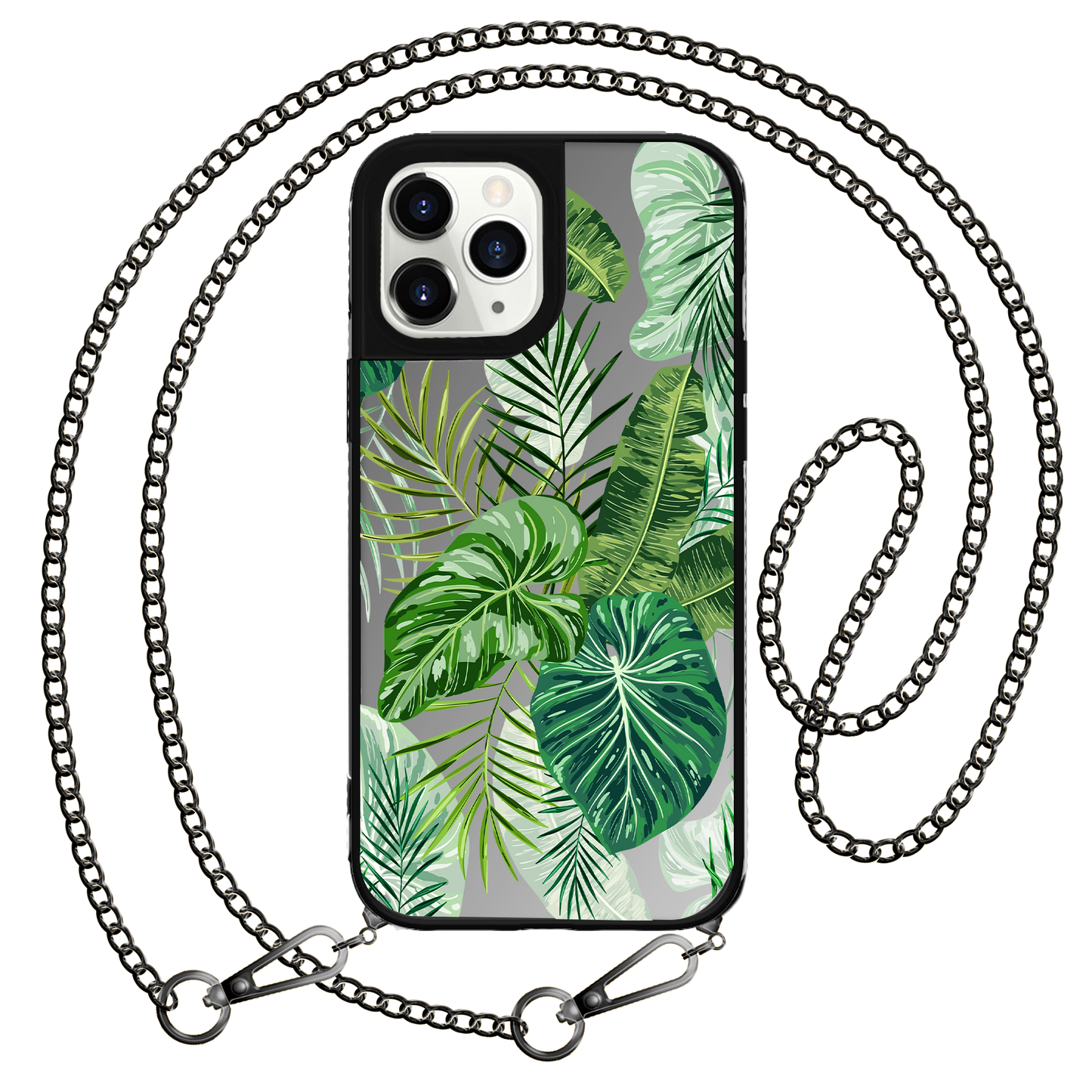 iPhone Mirror Grip Case - Rainforest