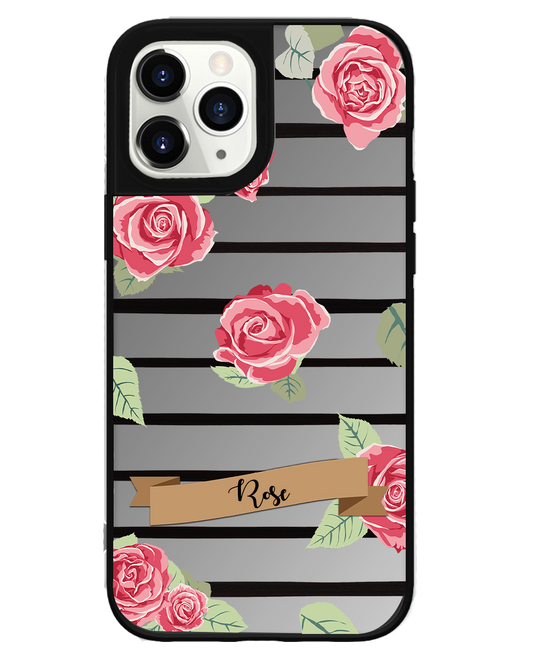 iPhone Mirror Grip Case - Rose