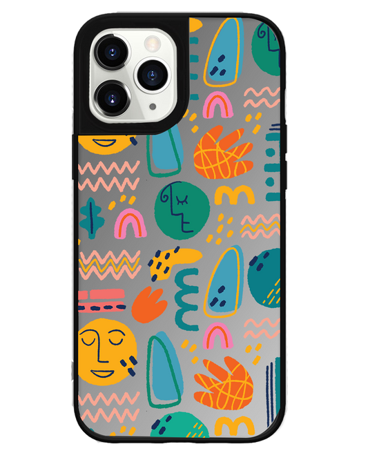 iPhone Mirror Grip Case - Silent Art