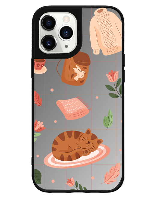 iPhone Mirror Grip Case - Sleepy Autumn