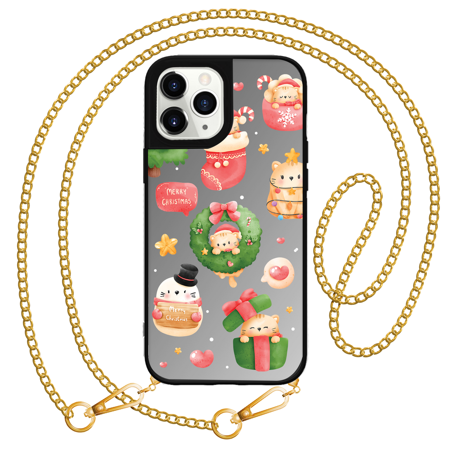 iPhone Mirror Grip Case - Storybook Christmas 1.0