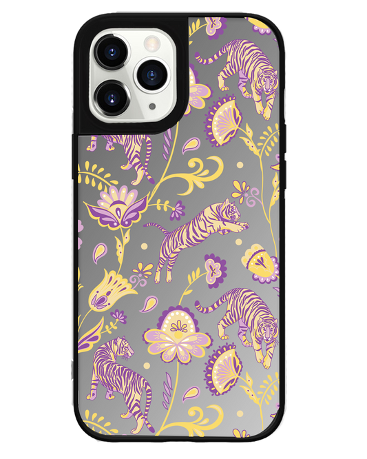 iPhone Mirror Grip Case - Tiger & Floral 4.0