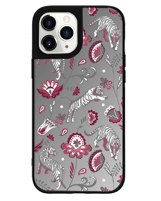 iPhone Mirror Grip Case - Tiger & Floral 6.0