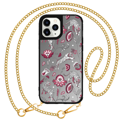 iPhone Mirror Grip - Tiger & Floral 6.0