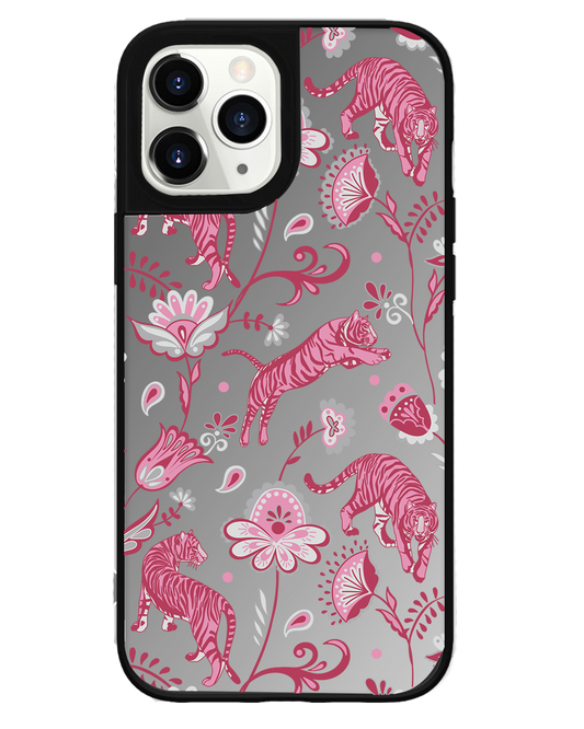 iPhone Mirror Grip Case - Tiger & Floral 7.0