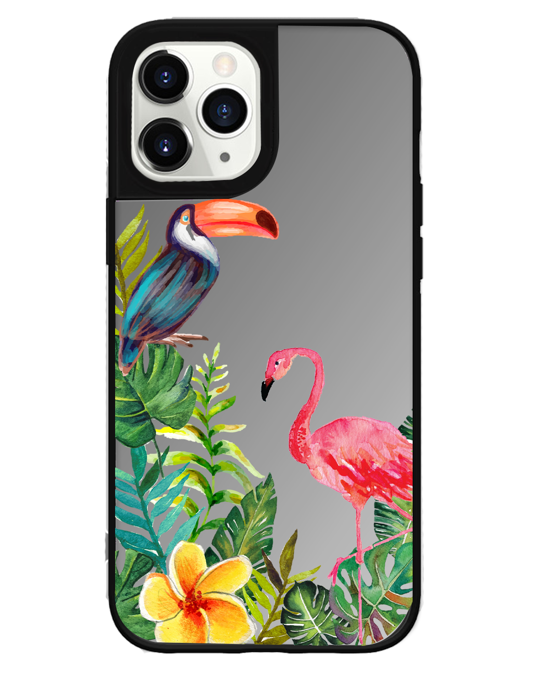 iPhone Mirror Grip Case - Tropical