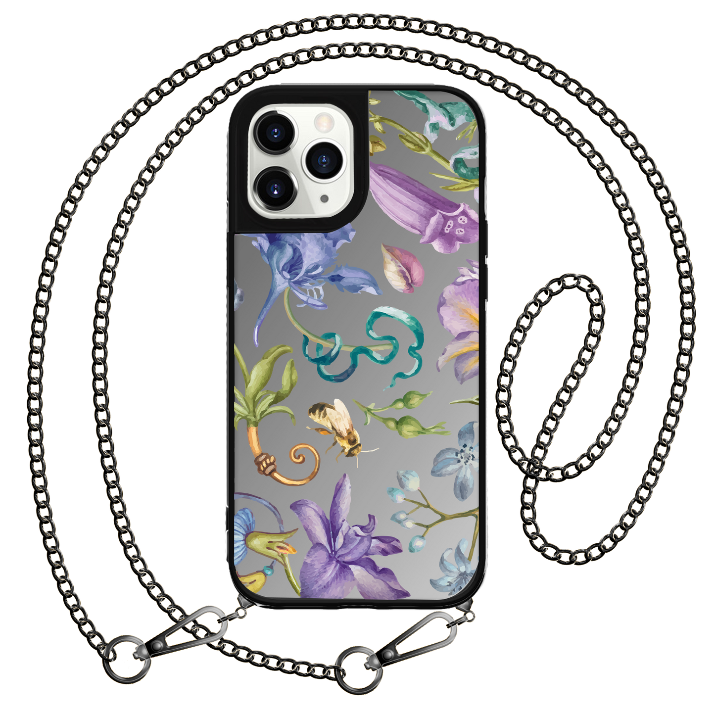 iPhone Mirror Grip Case - Violetta