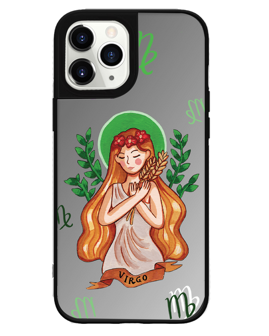 iPhone Mirror Grip Case - Virgo