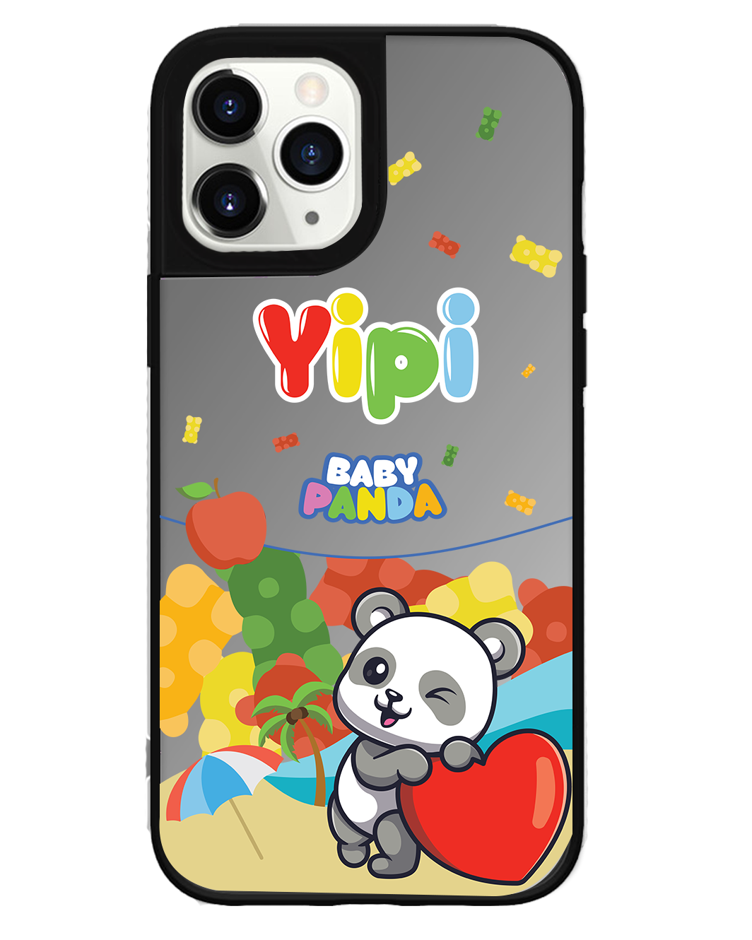 iPhone Mirror Grip Case - Yipi Baby Panda