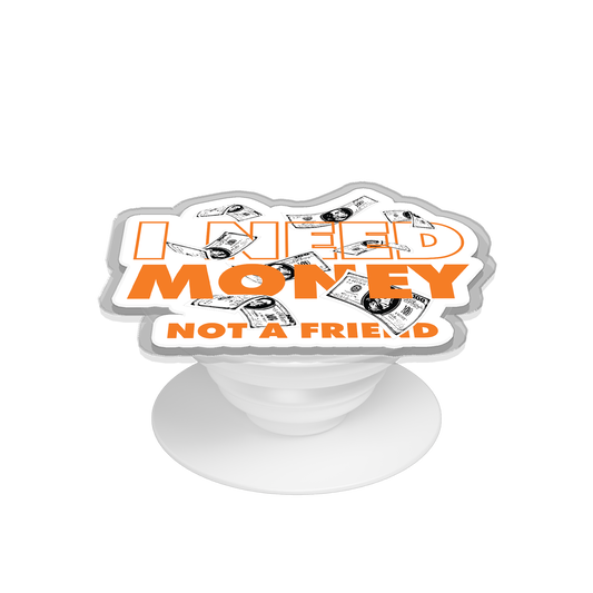 Pop Up Grip - Money Better Than Friends