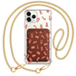 iPhone Magnetic Wallet Case - Custom Monogram 1.0 Coral
