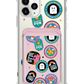 iPhone Magnetic Wallet Case - Monster Sticker Pack