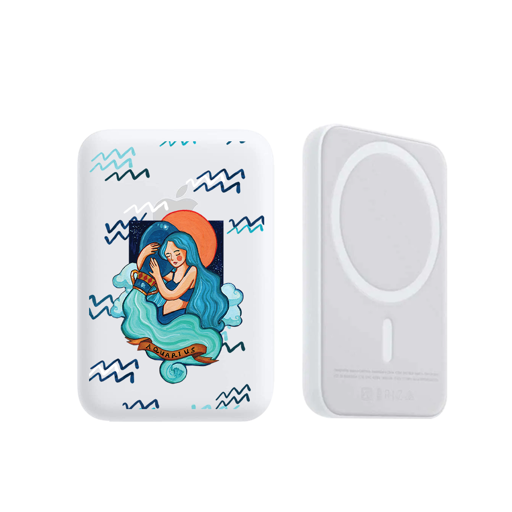 Magnetic Wireless Powerbank - Aquarius