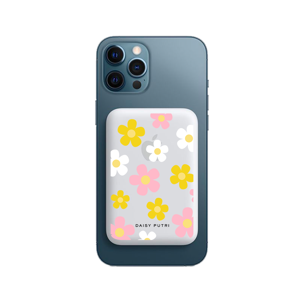 Magnetic Wireless Powerbank - Daisy Fresh