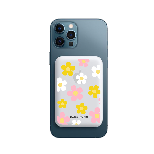 Magnetic Wireless Powerbank - Daisy Fresh