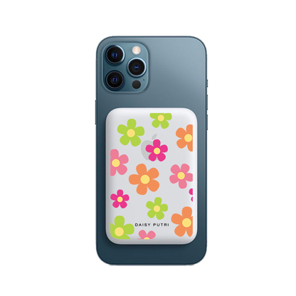 Magnetic Wireless Powerbank - Daisy Sunshine 2.0