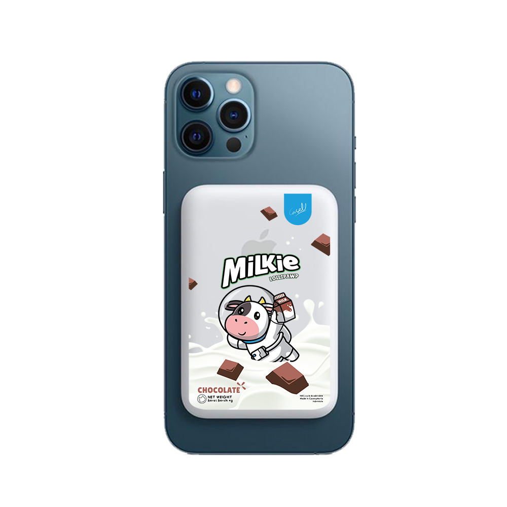 Magnetic Wireless Powerbank - Milkie