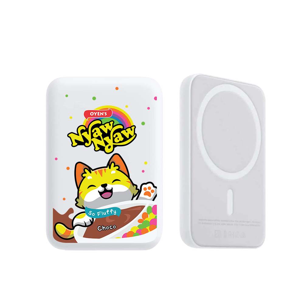 Magnetic Wireless Powerbank - Nyaw Nyaw