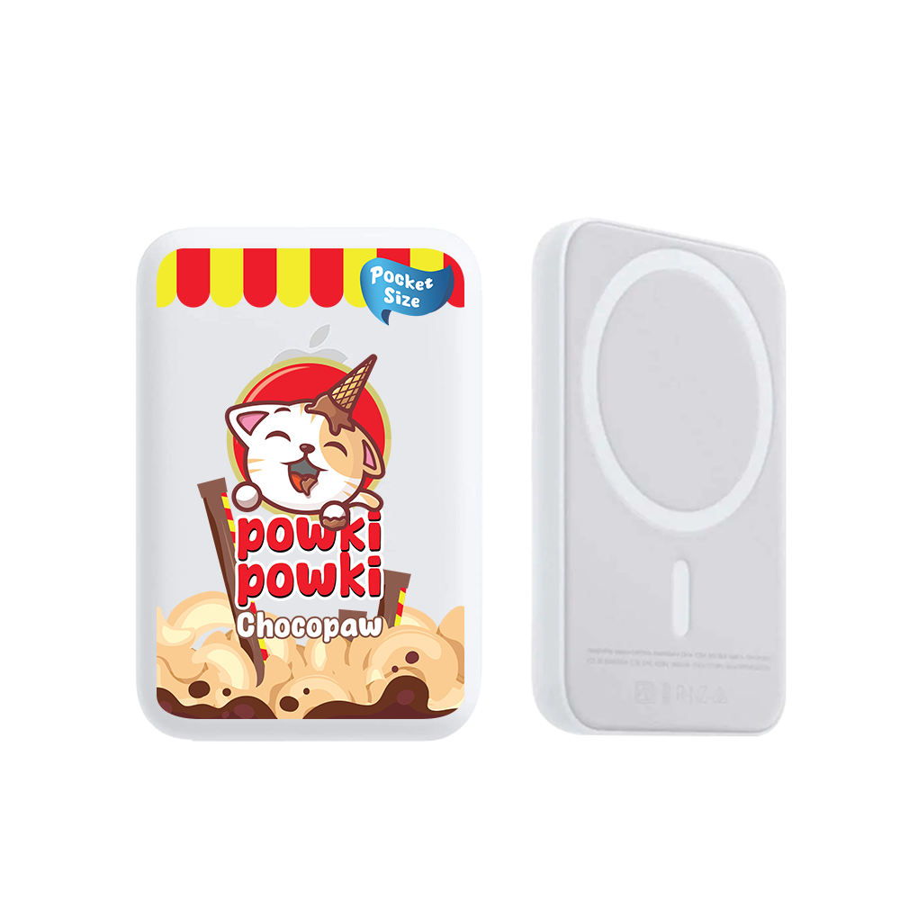 Magnetic Wireless Powerbank - Powki Powki