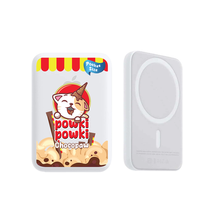 Magnetic Wireless Powerbank - Powki Powki