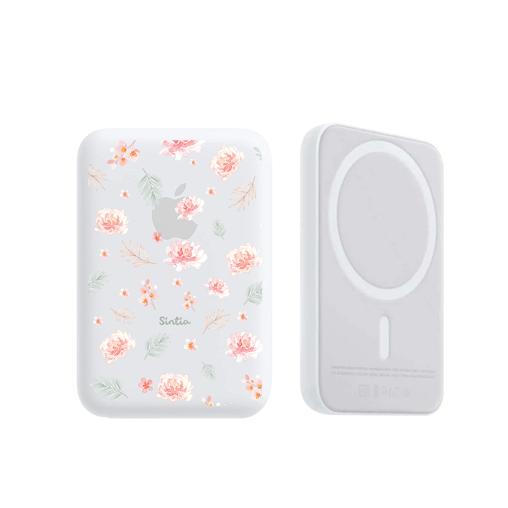 Magnetic Wireless Powerbank - Botanical Garden 4.0