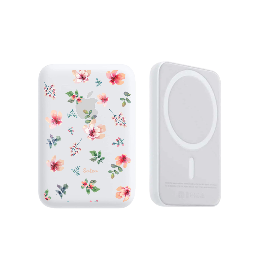 Magnetic Wireless Powerbank - Botanical Garden 5.0