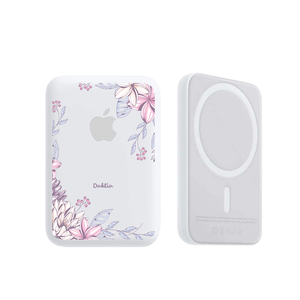 Magnetic Wireless Powerbank - Dahlia