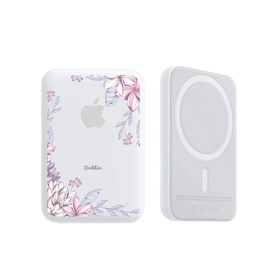 Magnetic Wireless Powerbank - Dahlia