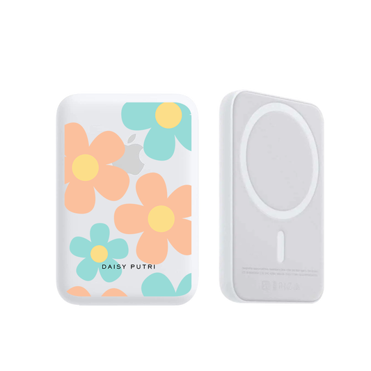 Magnetic Wireless Powerbank - Daisy Daze