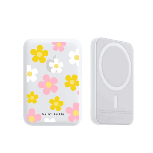 Magnetic Wireless Powerbank - Daisy Fresh