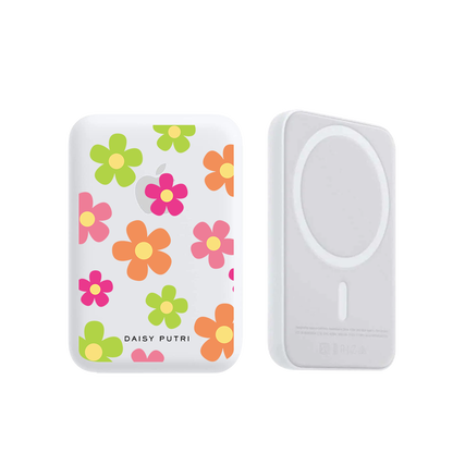 Magnetic Wireless Powerbank - Daisy Sunshine 2.0