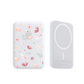 Magnetic Wireless Powerbank - Wild Flower