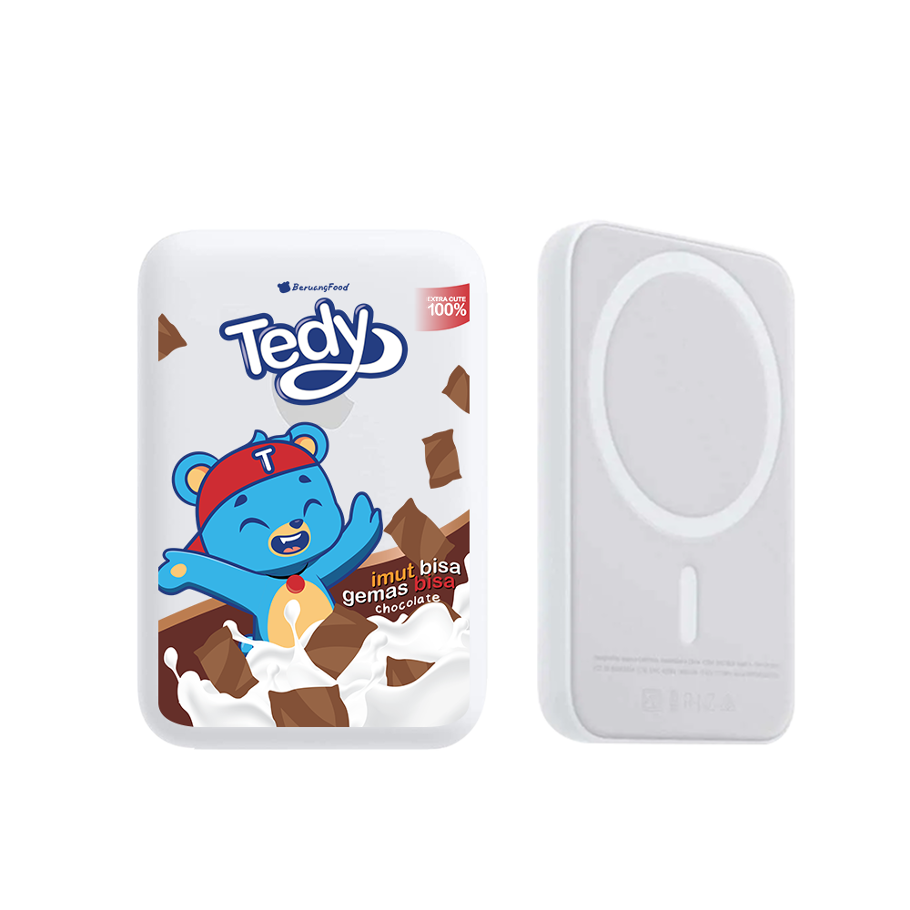 Magnetic Wireless Powerbank - Tedy