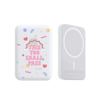 Magnetic Wireless Powerbank - This Too Shall Pass