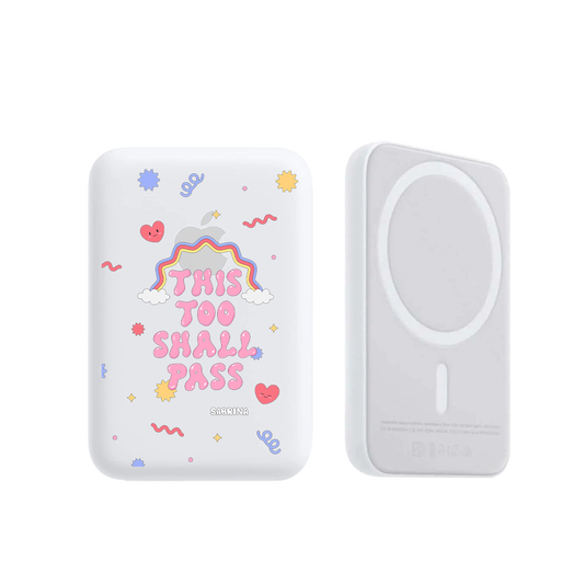 Magnetic Wireless Powerbank - This Too Shall Pass