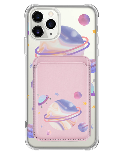 iPhone Magnetic Wallet Case - My Universe