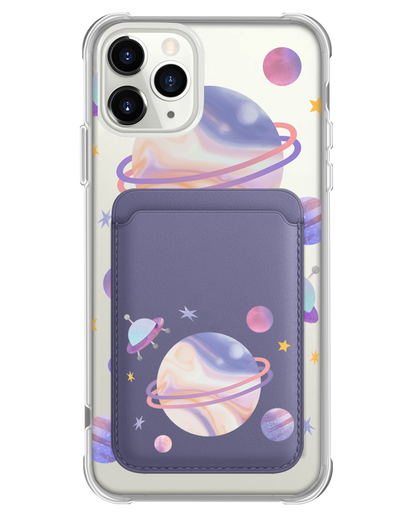 iPhone Magnetic Wallet Case - My Universe