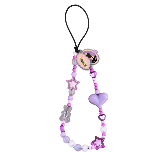 Beaded Strap with Acrylic Charm  - Nabi