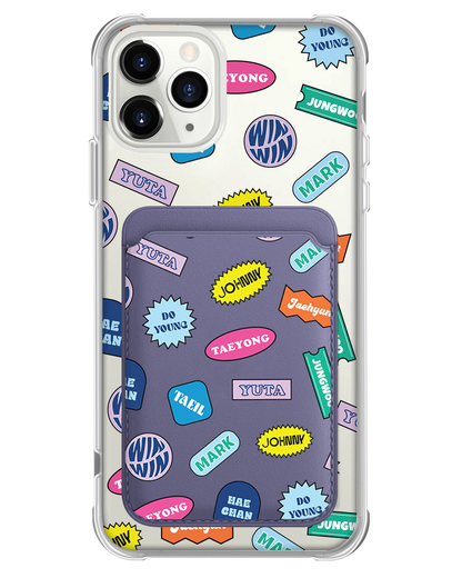 iPhone Magnetic Wallet Case - NCT 127 Squad
